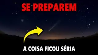 AGORA É A HORA! O COMETA ESTÁ INTEIRO E VAI APARECER NO CÉU - COMO OBSERVAR COMETA C/2023 A3