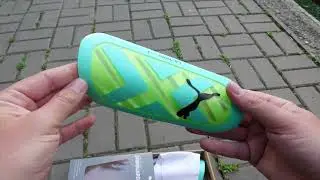 PUMA Shin Pads Ultra Flex Sleeve Pursuit - Electric Peppermint/Fast Yellow