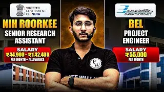 Opportunity after GATE | NIH ROORKEE Senior Research Assistant | BEL Project Engineer 🚀