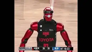 CUE7 robotic basketball player by Toyota