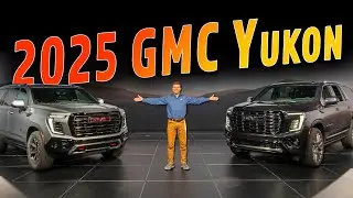The 2025 GMC Yukon Goes All-In On Big Screens & Comfy Seats