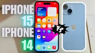 iPhone 15 vs iPhone 14 comparison🤯|Best battery health on iPhone 15🔥