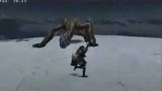 Tigrex - Monster Hunter Freedom 2 - No HUD