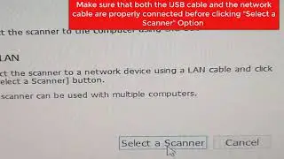 fi 8150 Installation: LAN (Network) Connection Setup Method