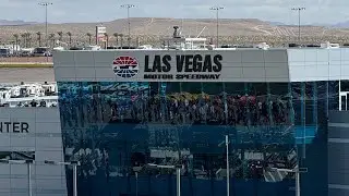Start of Pennzoil 400 at Las Vegas Motor Speedway 2024
