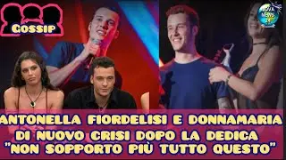 Antonella Fiordelisi ed Edoardo Donnamaria nuova crisi dopo la dedica:"Non sopporto più questo"