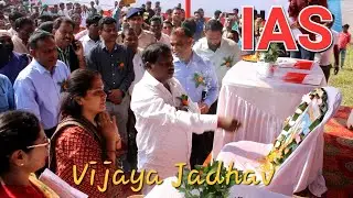 Deputy Commissioner Vijaya Jadhav IAS during a Program