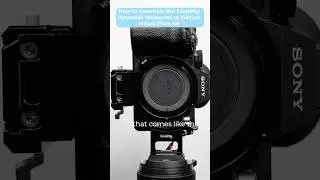How to assemble the SmallRig Rotatable Horizontal to Vertical Mount Plate Kit #photography