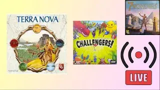 Livestream - Terra Nova, 7 Wonders, Challengers