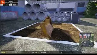 Unreal Engine 4 Bulldozer Bulldozing effect