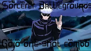 Gojo one shot combo (Sorcerer Battlegrounds)