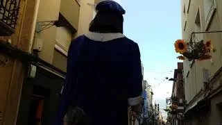 Els Perdigots amb els Gegants vells de Badalona | Sant Anastasi 2019
