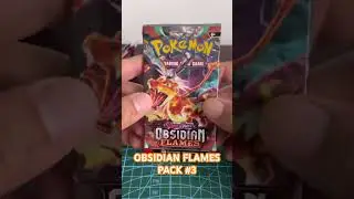 NEW Pokemon Obsidian Flames - Pack no. 3 #pokemon  #pokemoncards #pokemontcg  #obsidianflames
