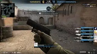 Craziest Scout Round on CS GO Comp!