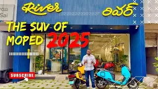 River Indie EV Moped Full Review in Telugu 🇮🇳 | Real City Ride, Range Test, Features, Price