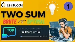 TWO SUM || LEETCODE 1. || TOP 150 INTERVIEW QUESTIONS #apnacollge #striver #coding