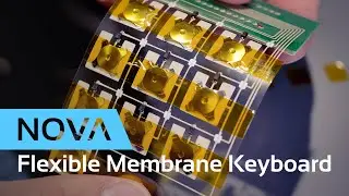 Printing a Flexible Multilayer Membrane Keyboard with Voltera NOVA
