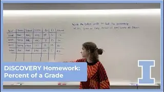 DISCOVERY Homework 2.03: Percent of a Grade