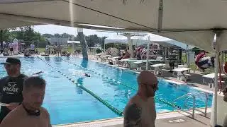 Monster games 2024 Stacie and wade swim event.