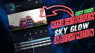 How to add sky glow  using alight motion |sky glow effect in alight motion | Alight motion tutorial