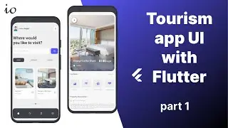 Flutter Tourism App UI| Flutter Tutorial | Flutter For Beginners  - Part 1