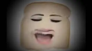 woman face bread tries to escape 😞😢😭 