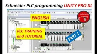 UNITY PRO XL PLC I/O card configuration Part 1