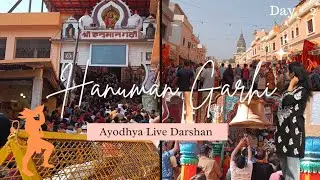 Hanuman Garhi - Live Darshan 🙏🔶 | Ayodhya Vlog 2