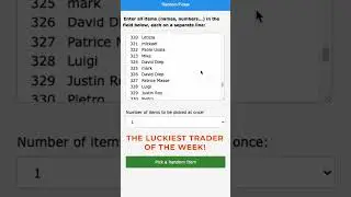 We have a winner! 🎉 Free indicator giveaway results!