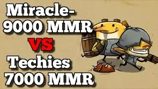 Dota 2 - Techies 7k vs Miracle Ember 9k - Dota 2 Leaderboards 2016 1080p60fps