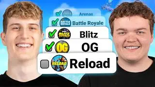 Winning EVERY Mode in Fortnite in a Row (ft. Winter)