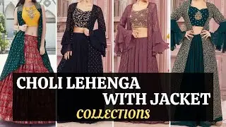 Designer Lehenga With Jacket | Lehenga Design 2021 | Choli Lehenga | Blossom Trends