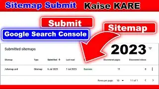 How To Submit Sitemap In Google Search Console For Blogger