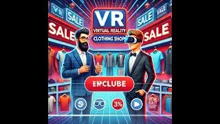 Immersive Virtual Reality Clothing Shop - AI Interactions in VR!