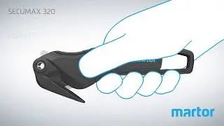Safety knife MARTOR SECUMAX 320 product video GB