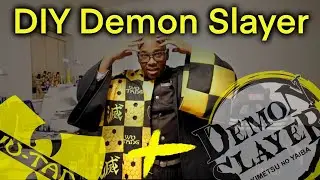 DIY Demon Slayer Costume | Wu Tang Hashira | Sewing and Embroidering | Demon Slayer Cosplay