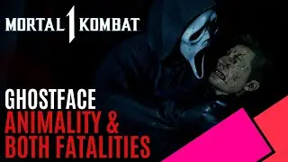 Mortal Kombat 1 \\ Ghostface - Both Fatalities & Animality