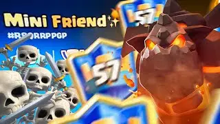 НЕВОЗМОЖНО  ОСТАНОВИТЬ! ЛАВА В ТОП 30 МИРА.CLASH ROYALE