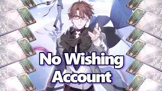 Pulling on my No Wishing Honkai Start Rail Account