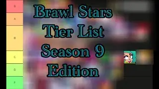 My Brawl Stars Tier List