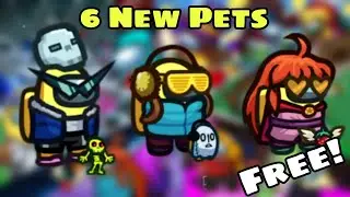 Among Us - New Pets || 💫The Indie Cosmiscube💫 || 6 Free Pets From Indie Games 🎮 !!
