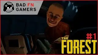 Crash Landed on DRAMA ISLAND - Bad Fn Gamers Play The Forest #1