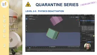 Physics Deactivation in Blender | Quarantine Series 2-6