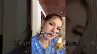 Virgínia Brigou Com a Emprega