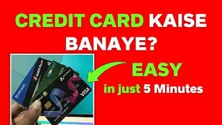 Credit Card Kaise Banaye - How to Get Credit Card in 2023 Without Income Proof