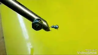 Проба сделать новую форму мормышки