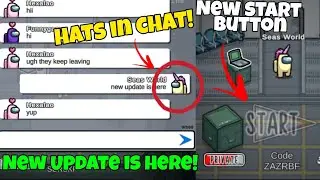New Updates other than Vent Cleaning Task in Among Us - Hats in Chat!!!!