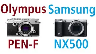 Olympus PEN-F vs Samsung NX500