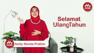 Selamat ulang tahun, Bunda! Semoga selalu sehat dan bahagia bersama keluarga.