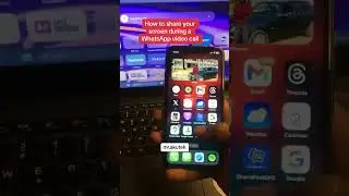WhatsApp has introduced screen sharing during a video call